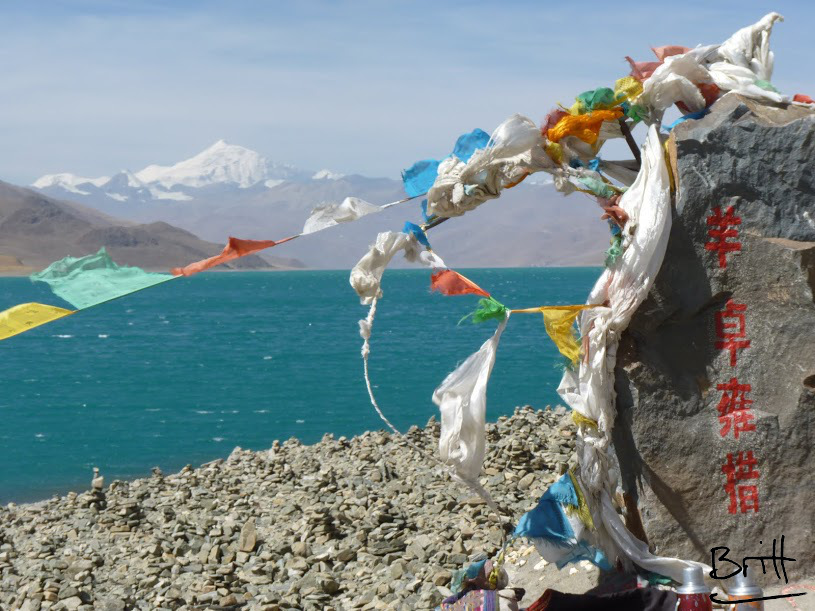 Toile-photo Tibet "Chevaux de vent"