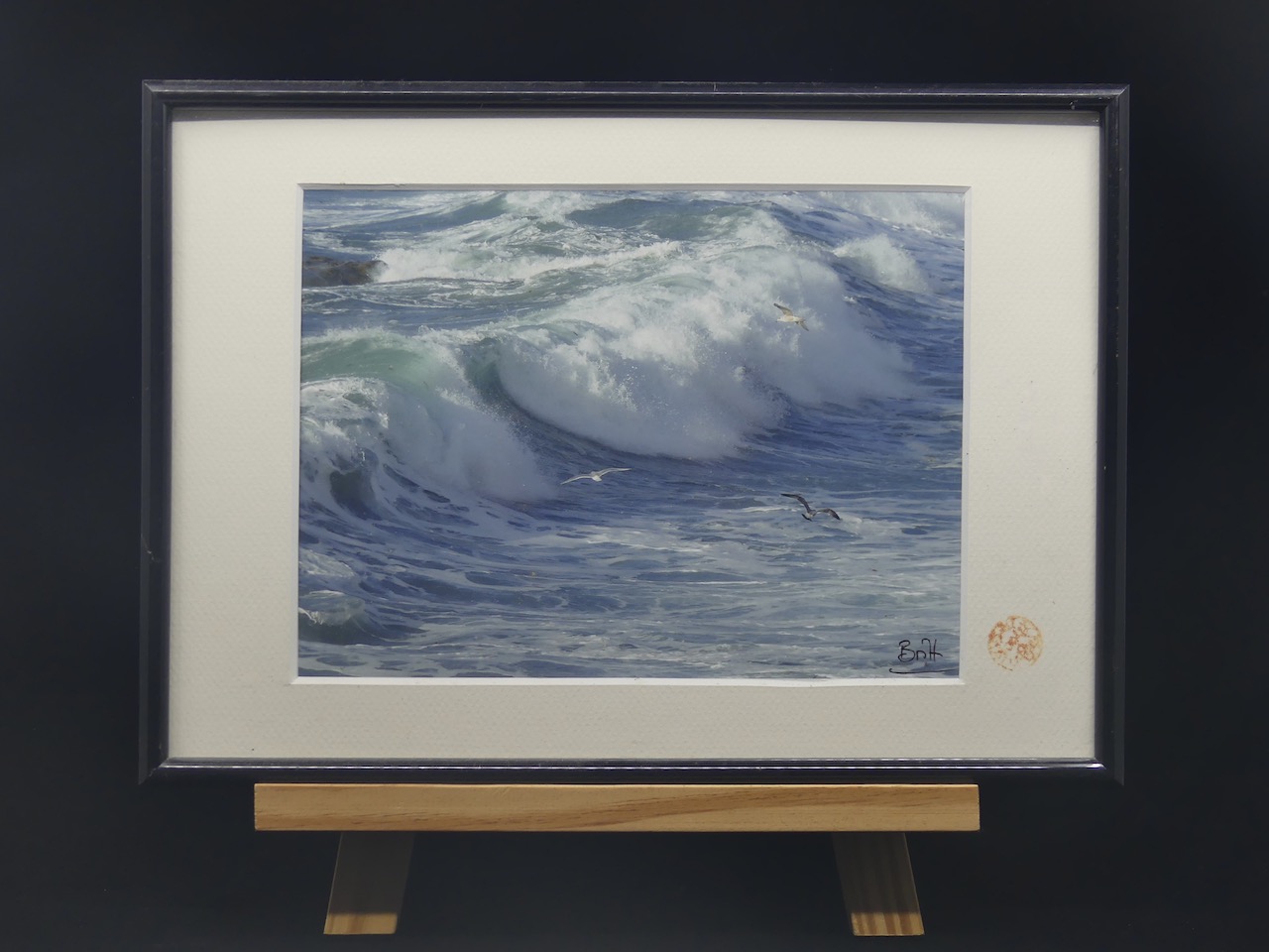 photo encadrée "La Vague"